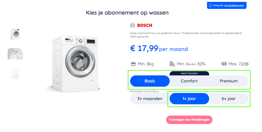 Stappenplan Blue Movement